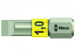 Wera 3800/1 TS Slotted 5.5 mm Torsion Stainless Steel  Insert Bit 25mm £3.49